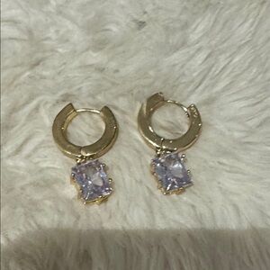 Crystal Dangling Earrings